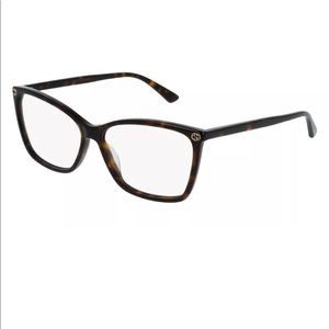 Gucci GG 0025O Eyeglasses 002 Havana